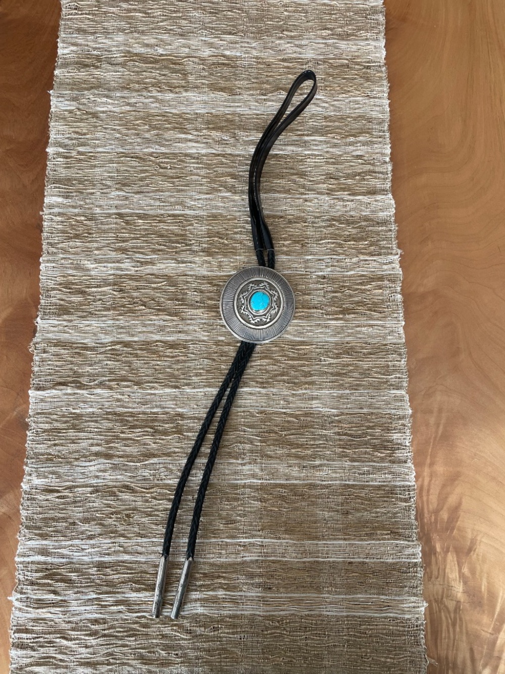 Vintage Handmade Native Bolo Tie - Picture 2 of 7